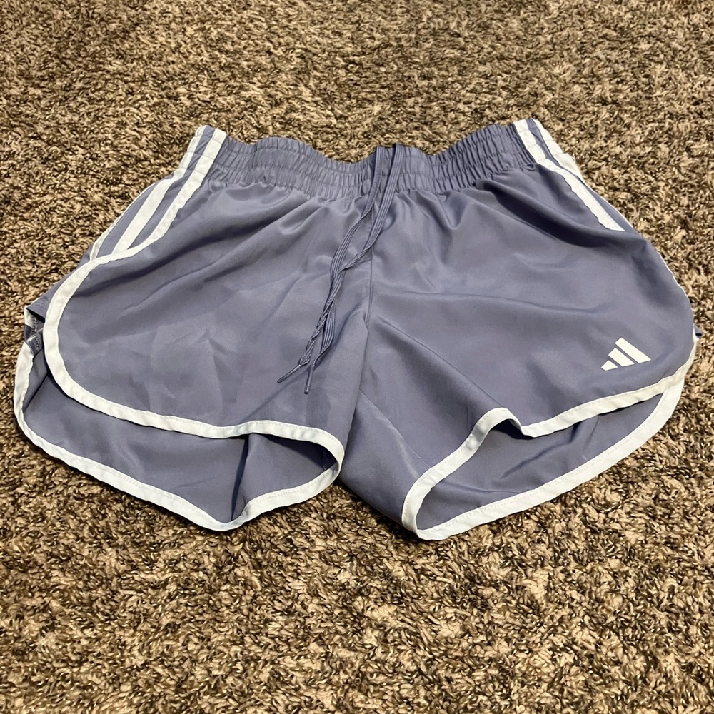 adidas Women's Gray Athletic Shorts